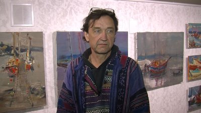 Морські пейзажі зі Словенії: виставка у Луцьку Морські пейзажі зі Словенії: виставка у Луцьку