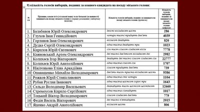 У Херсоні у другий тур виборів міського голови проходять два кандидати, - ТВК У Херсоні у другий тур виборів міського голови проходять два кандидати, - ТВК