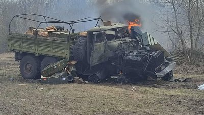 Два “Тигри” та танк знищили військові ОК “Північ” на Чернігівщині Два “Тигри” та танк знищили військові ОК “Північ” на Чернігівщині