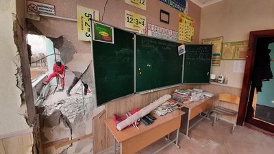 У харківську школу влучив російський "Град"