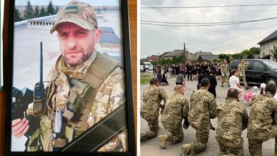 На Закарпатті попрощалися із полеглим на війні Василем Іваньом