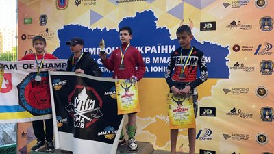 На чемпіонаті України зі змішаних єдиноборств волинська командна посіла друге місце