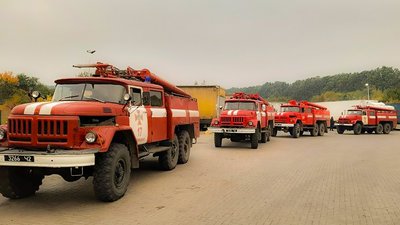 На Дніпропетровщину переїхало відділення пожежно-рятувального загону з Сєвєродонецька
