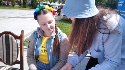У Житомирі кожен може долучитися до вишивання картини, яку подарують місту до Дня вишиванки У Житомирі кожен може долучитися до вишивання картини, яку подарують місту до Дня вишиванки
