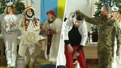 У Львові артвертеп збирає гроші для військових