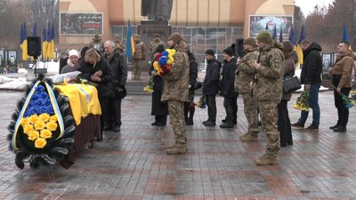 Із 37-річним воїном Палом Дороховим попрощались у Рівному Із 37-річним воїном Палом Дороховим попрощались у Рівному