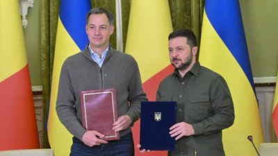 Grain from Ukraine та декларація про підтримку членства України в ЄС: Про що Зеленський говорив з прем'єром Бельгії