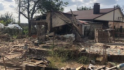 Війська РФ вдарили дронами-камікадзе та з артилерії по Нікопольському району Дніпропетровщини