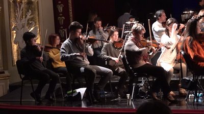 Репетиція симфонія № 9 німецького композитора Людвіга ван Бетховена