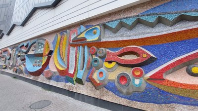 Мозаїка "Море і риби" у Львові Мозаїка "Море і риби" у Львові
