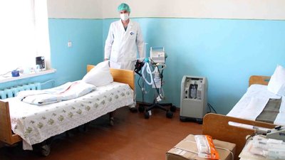 Більше 42% «ковідних» ліжок на Чернігівщині забезпечені киснем
