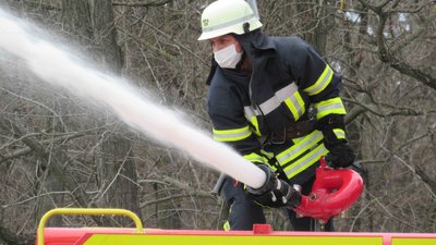 На Запоріжжі ліквідували навчальну "пожежу"