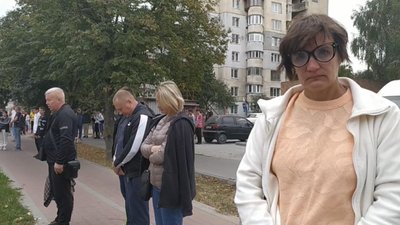 Хвилиною мовчання містяни вшанували пам'ять загиблих захисників, 1 жовтня 2023, Хмельницький Хвилиною мовчання містяни вшанували пам'ять загиблих захисників, 1 жовтня 2023, Хмельницький