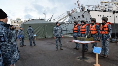 В Одесі та в акваторії Чорного моря провели військові навчання В Одесі та в акваторії Чорного моря провели військові навчання