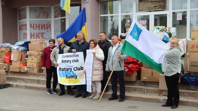Охтирська центральна районна лікарня отримала гуманітарну допомогу з Німеччини Охтирська центральна районна лікарня отримала гуманітарну допомогу з Німеччини