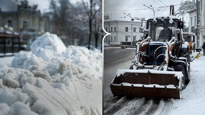 Сніг, дощ і ожеледиця: на Полтавщині за ніч випало до 70% місячної норми опадів