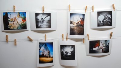 Вінничанин майструє фотоапарати з сірникової та картонної коробок, протигазу та бляшанок Вінничанин майструє фотоапарати з сірникової та картонної коробок, протигазу та бляшанок