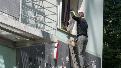 Будівля колишнього будинку культури у міському парку Шостки Будівля колишнього будинку культури у міському парку Шостки