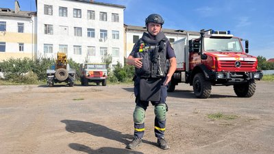 Майже два місяці розміновував територію Донецької області закарпатський сапер Михайло Цап