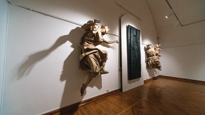 Пінзель, Олендзький, Животков. У "Софії Київській" відкрилась виставка "Катарсис"