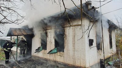 Пожежа у селі Верхня Мануйлівка Козельщенського району Пожежа у селі Верхня Мануйлівка Козельщенського району
