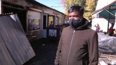 "Жити тепер за що?" Підприємці про пожежу на Критому ринку Запоріжжя "Жити тепер за що?" Підприємці про пожежу на Критому ринку Запоріжжя