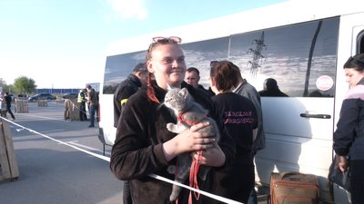 До Запоріжжя прибули переселенці із Херсонської та Запорізької областей До Запоріжжя прибули переселенці із Херсонської та Запорізької областей