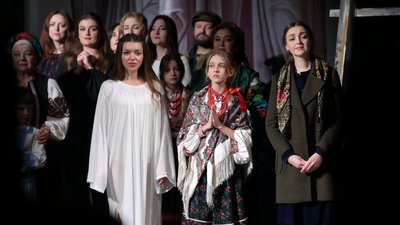 Прем’єра вистави "Голгофа" Прем’єра вистави "Голгофа"