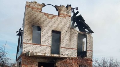 У Дніпрі горів покинутий будинок