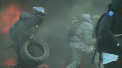 Один день на Майдані. У Житомирі відкрили фотовиставку "Скам’янілі душі"