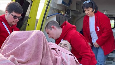 Понад 50 жителів Донеччини приїхали на Житомирщину черговим евакуаційним потягом Понад 50 жителів Донеччини приїхали на Житомирщину черговим евакуаційним потягом