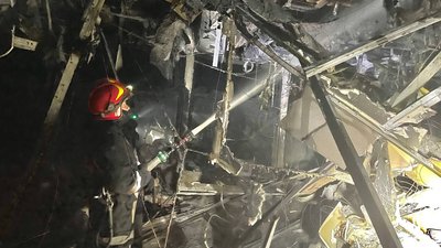 Вночі в Одесі неподалік Траси здоров'я згоріло кафе. ФОТО