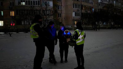 Знеструмлений лівий берег Києва патрулюють додаткові наряди поліцейських