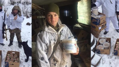 Військовослужбовці отримали вареники від громади на Тернопільщині