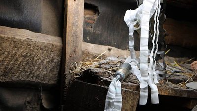 На Дніпропетровщині після обстрілів військами РФ знищили касетні елементи від "Урагану" і "Торнадо-С"