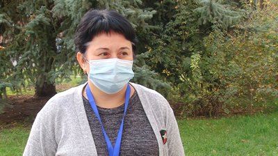 Голова Подільської районної у Полтаві ТВК Віталіна Кушнір Голова Подільської районної у Полтаві ТВК Віталіна Кушнір