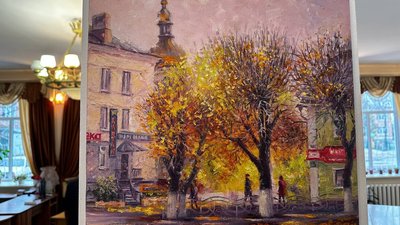 "Березневий вернісаж" – на Житомирщині відкрилася виставка художниці Катерини Лисової