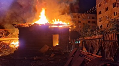Наслідки атаки "Шахедами" на Семенівку Наслідки атаки "Шахедами" на Семенівку