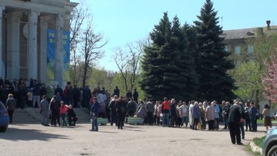 У Запоріжжі виник ажіотаж навколо гуманітарної допомоги У Запоріжжі виник ажіотаж навколо гуманітарної допомоги