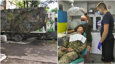 У Маріуполі понад дві тисячі військових отримали послуги у пересувному стоматкабінеті