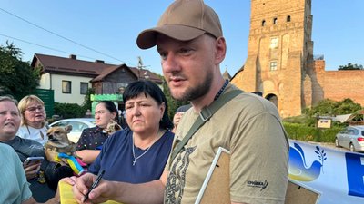 Зустріч звільненого з полону бійця Олександра Пришка, 3 серпня 2026 року