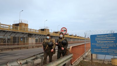На Херсонщині Нацгвардія взяла під охорону Каховську ГЕС