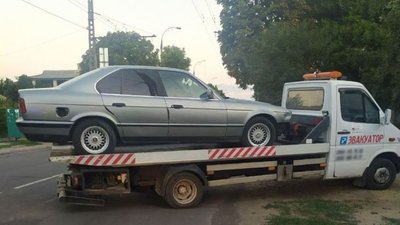 У Херсоні п’яний водій заснув, коли патрульні складали на нього протокол