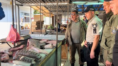 У Миколаєві на ринках перевіряють дотримання заборони на продаж риби