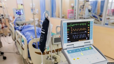 На 100% заповнені реанімації для пацієнтів з COVID-19 на Одещині