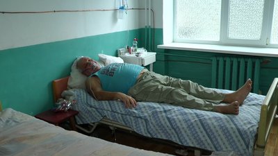 В Очаківській лікарні, що на Миколаївщині, киснем забезпечені всі 80 ліжок В Очаківській лікарні, що на Миколаївщині, киснем забезпечені всі 80 ліжок