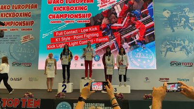Черкаська спортсменка виборола "срібло" чемпіонату Європи з кікбоксингу