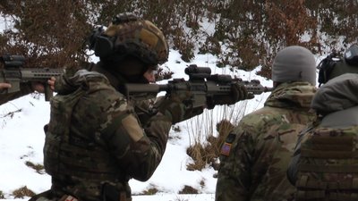 Тренування новобранців спецпідрозділу "Омега" Тренування новобранців спецпідрозділу "Омега"