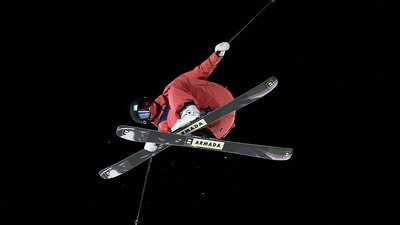 Катерина Коцар у кваліфікації бігейру на Олімпіаді-2026