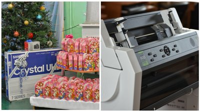 На Донеччині школа для незрячих дітей отримала спеціалізоване обладання